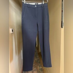 High Rise Cameron J. Crew Navy Trousers